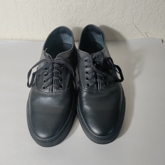 Mens KOlO Capri Black Leather Shoes Size US 11 Designer Casual - Picture 2 of 10